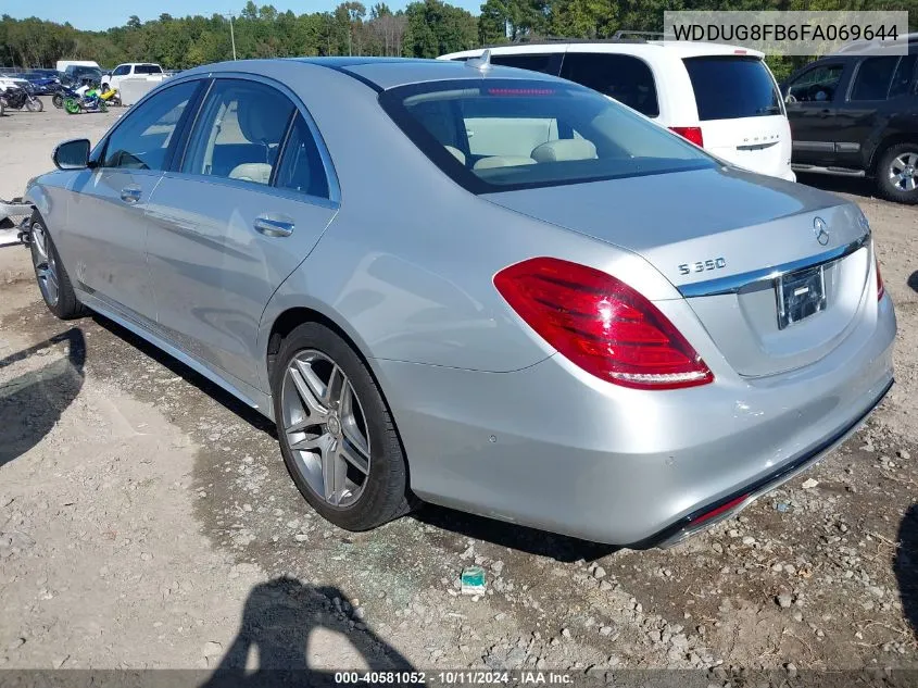 2015 Mercedes-Benz S 550 4Matic VIN: WDDUG8FB6FA069644 Lot: 40581052