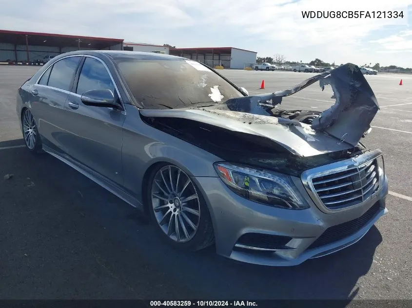 2015 Mercedes-Benz S 550 VIN: WDDUG8CB5FA121334 Lot: 40583259