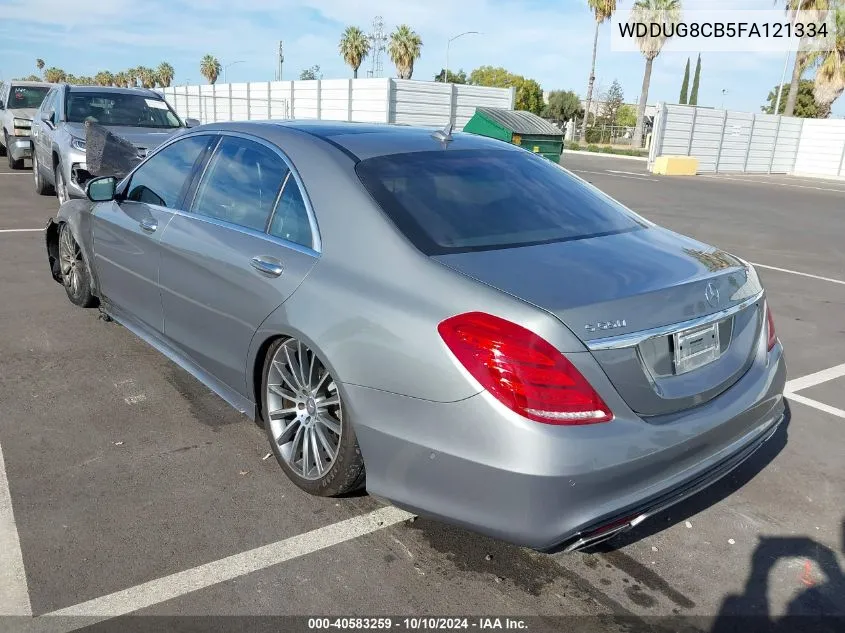 2015 Mercedes-Benz S 550 VIN: WDDUG8CB5FA121334 Lot: 40583259