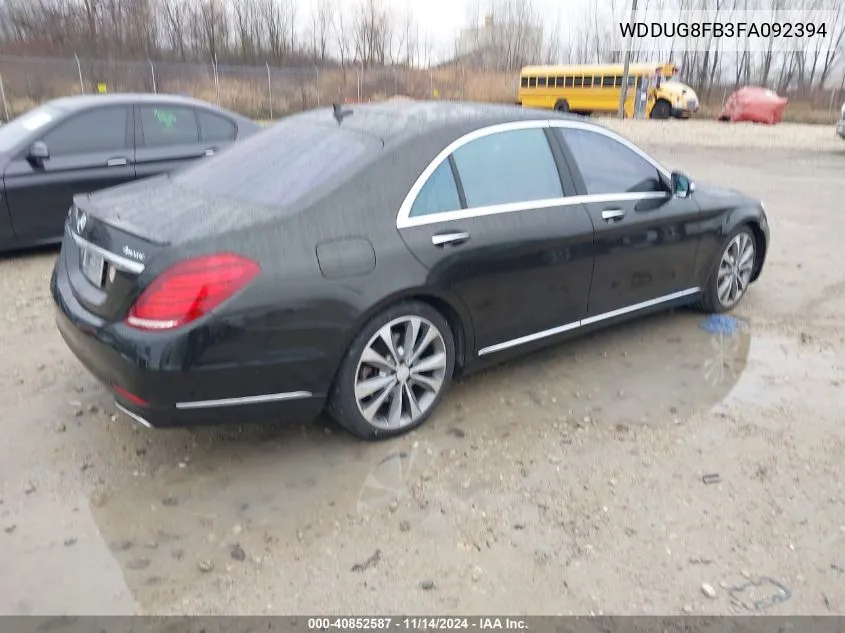 WDDUG8FB3FA092394 2015 Mercedes-Benz S 550 4Matic