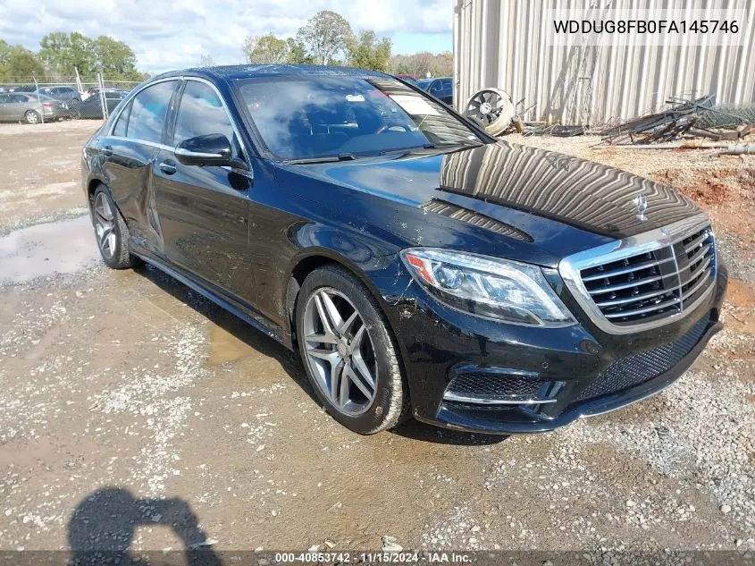 WDDUG8FB0FA145746 2015 Mercedes-Benz S 550 4Matic