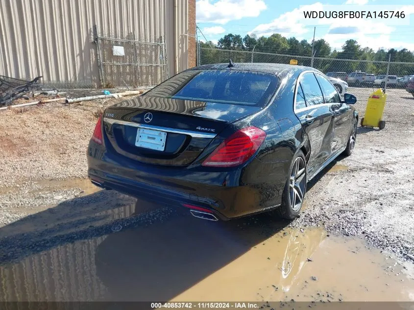 WDDUG8FB0FA145746 2015 Mercedes-Benz S 550 4Matic