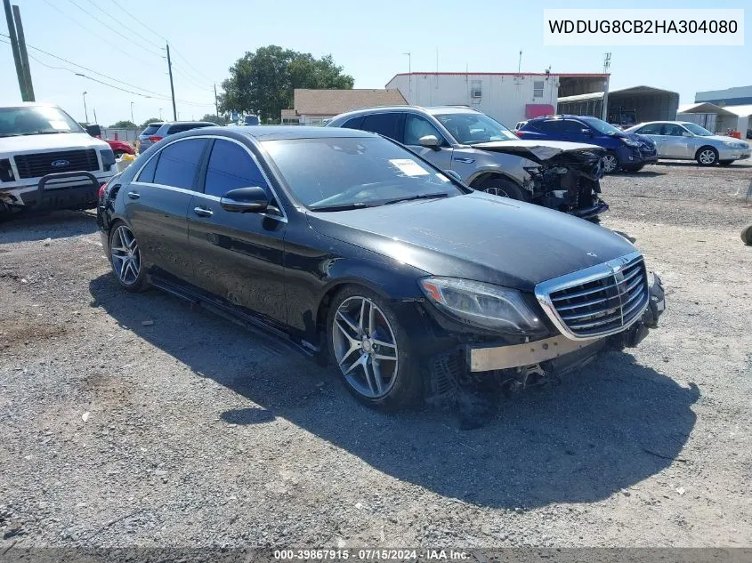 2017 Mercedes-Benz S 550 VIN: WDDUG8CB2HA304080 Lot: 39867915