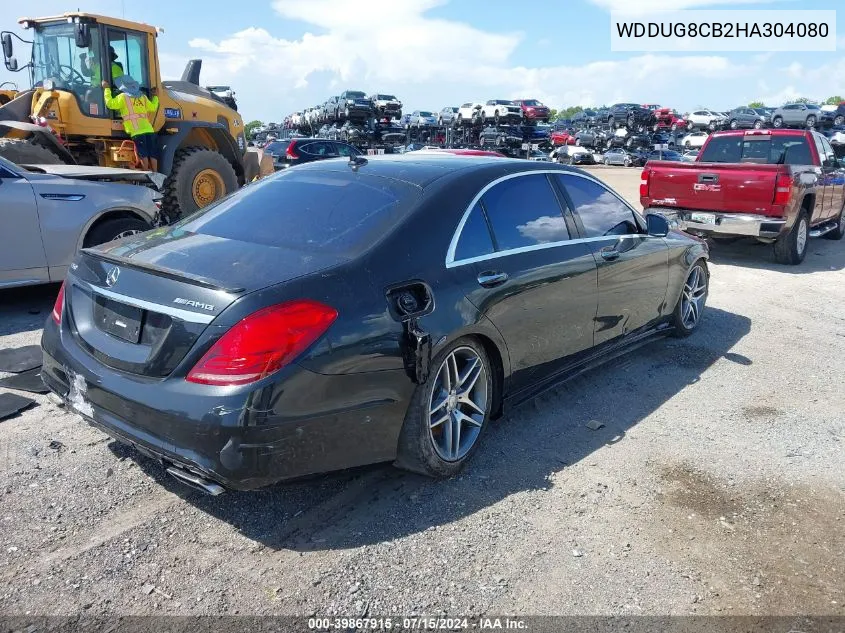 2017 Mercedes-Benz S 550 VIN: WDDUG8CB2HA304080 Lot: 39867915