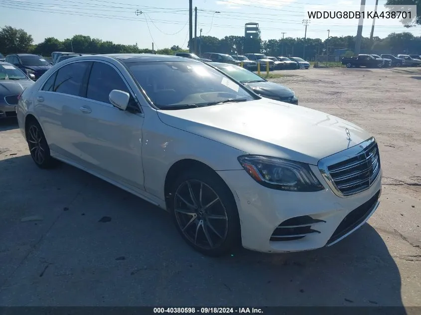 WDDUG8DB1KA438701 2019 Mercedes-Benz S 560