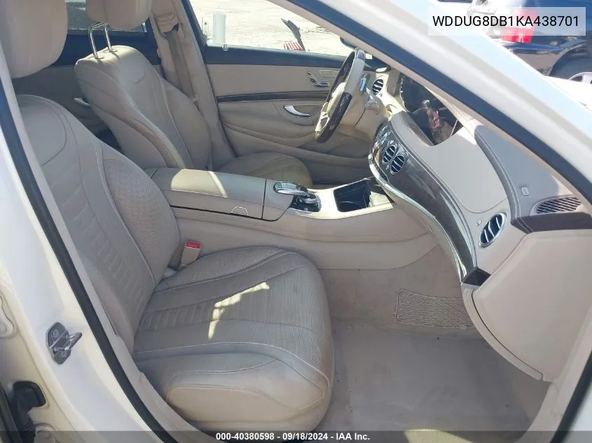 WDDUG8DB1KA438701 2019 Mercedes-Benz S 560