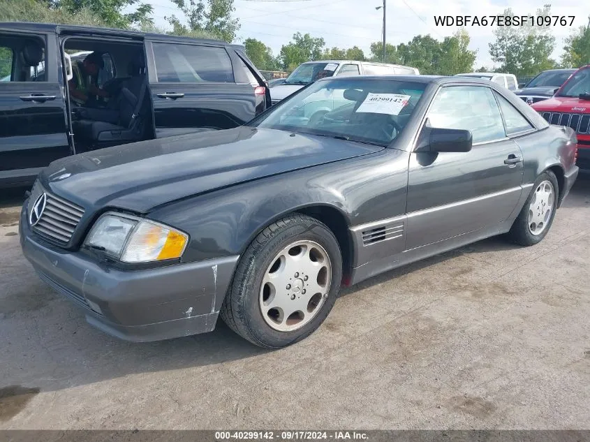 1995 Mercedes-Benz Sl 500 VIN: WDBFA67E8SF109767 Lot: 40299142