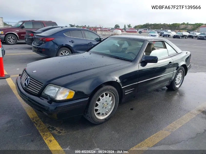 1996 Mercedes-Benz Sl 500 VIN: WDBFA67F2TF139566 Lot: 40235224