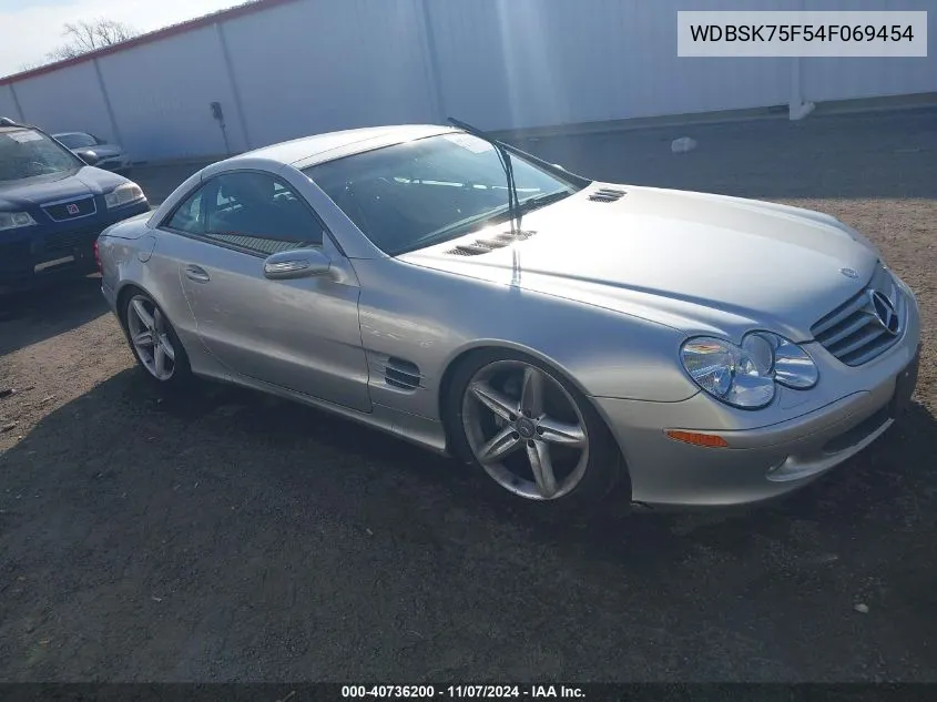 WDBSK75F54F069454 2004 Mercedes-Benz Sl 500