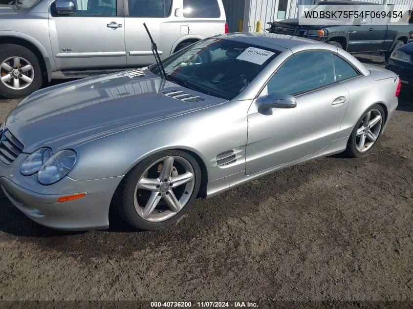 WDBSK75F54F069454 2004 Mercedes-Benz Sl 500