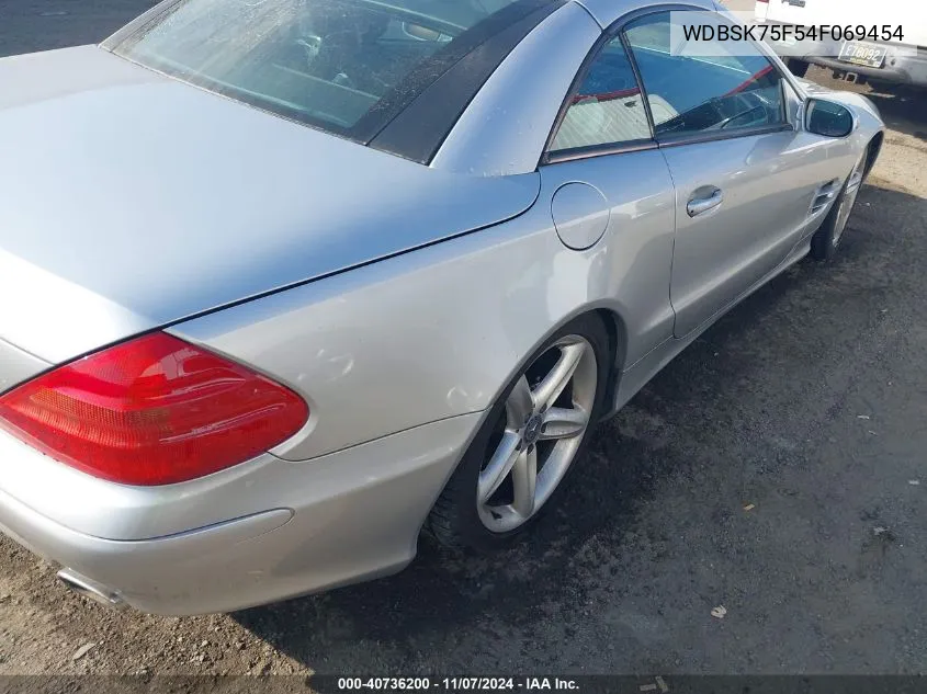 WDBSK75F54F069454 2004 Mercedes-Benz Sl 500