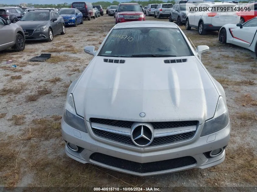 2009 Mercedes-Benz Sl 550 VIN: WDBSK71F99F143696 Lot: 40515710