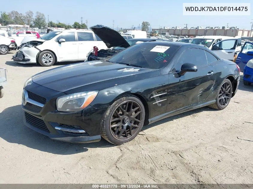 2013 Mercedes-Benz Sl 550 VIN: WDDJK7DA1DF014475 Lot: 40321775