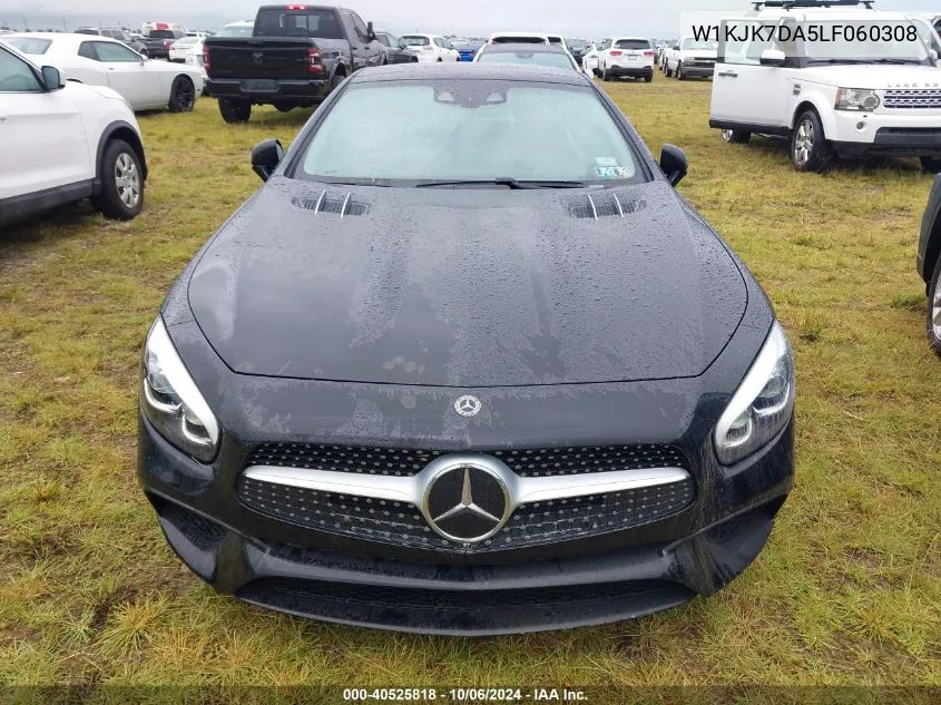 2020 Mercedes-Benz Sl 550 VIN: W1KJK7DA5LF060308 Lot: 40525818