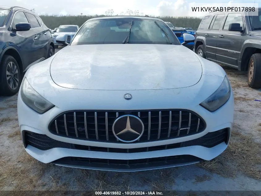 2023 Mercedes-Benz Amg Sl 43 4Matic+ VIN: W1KVK5AB1PF017898 Lot: 40619882