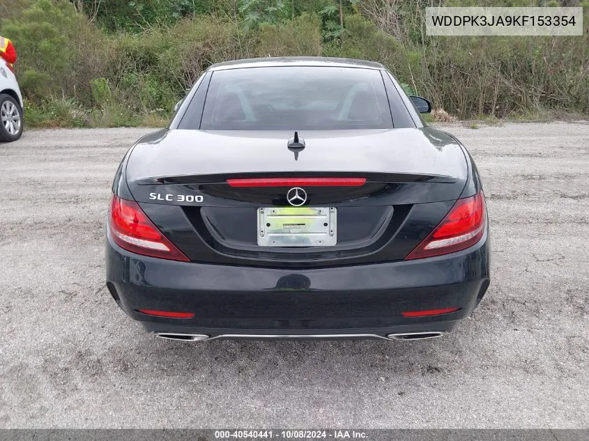 2019 Mercedes-Benz Slc 300 VIN: WDDPK3JA9KF153354 Lot: 40540441