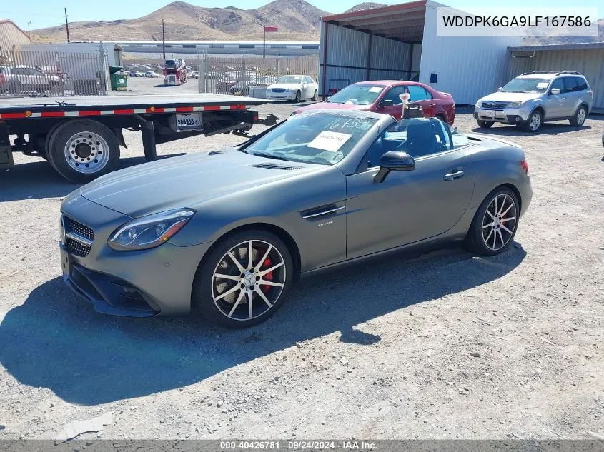 2020 Mercedes-Benz Amg Slc 43 VIN: WDDPK6GA9LF167586 Lot: 40426781