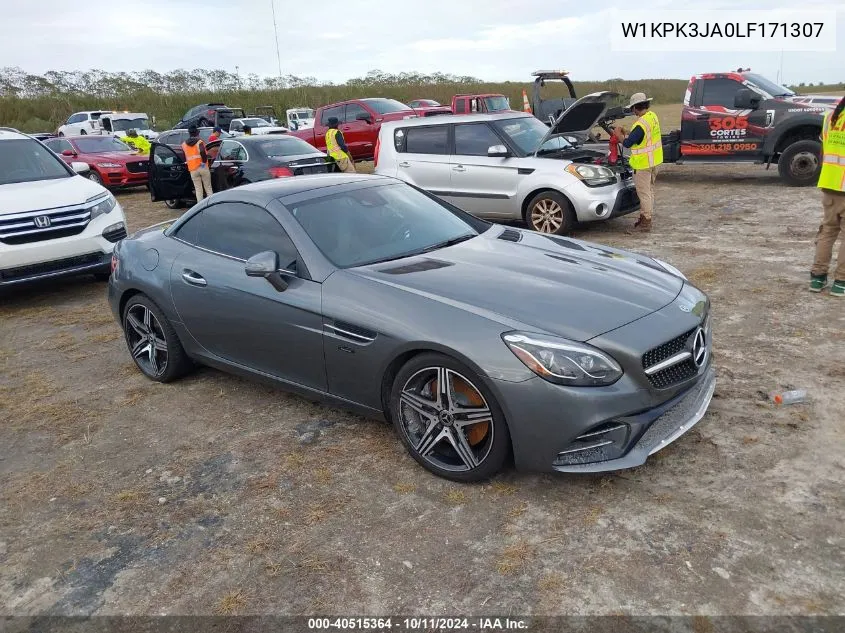 2020 Mercedes-Benz Slc 300 VIN: W1KPK3JA0LF171307 Lot: 40515364