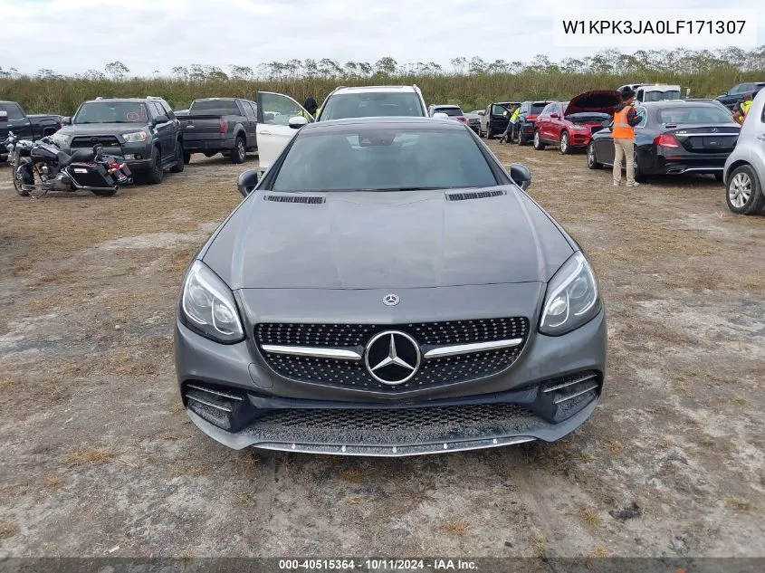 2020 Mercedes-Benz Slc 300 VIN: W1KPK3JA0LF171307 Lot: 40515364