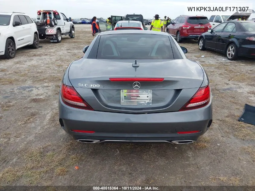 2020 Mercedes-Benz Slc 300 VIN: W1KPK3JA0LF171307 Lot: 40515364