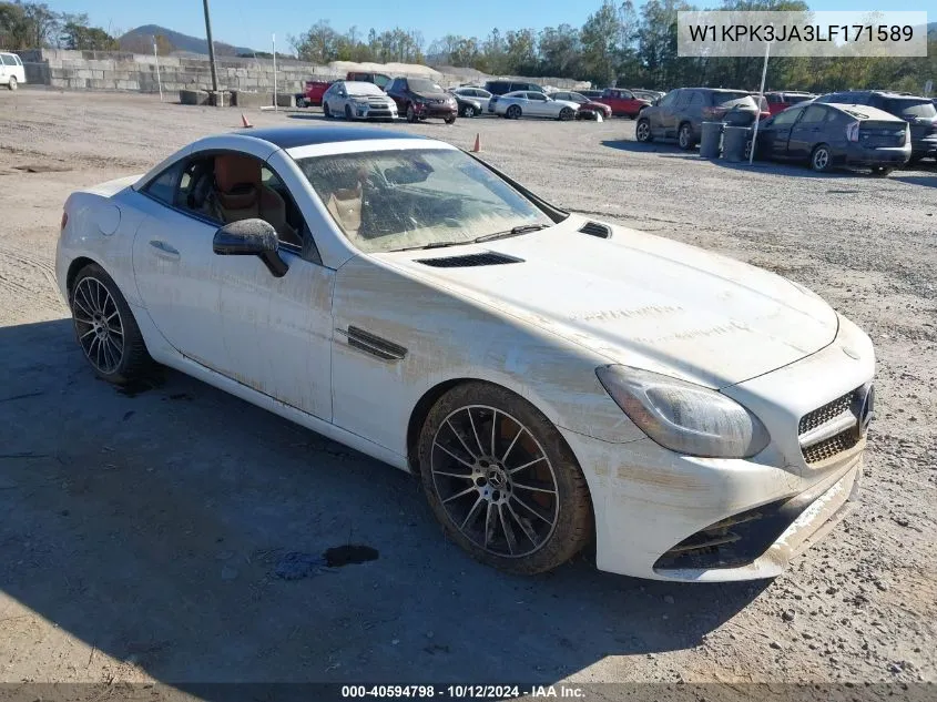 2020 Mercedes-Benz Slc 300 VIN: W1KPK3JA3LF171589 Lot: 40594798