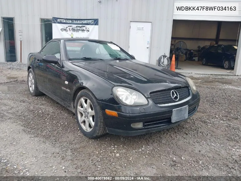 WDBKK47F8WF034163 1998 Mercedes-Benz Slk 230