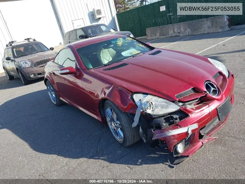 2005 Mercedes-Benz Slk 350 VIN: WDBWK56F25F053055 Lot: 40715766