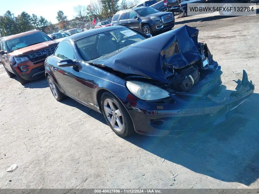 2006 Mercedes-Benz Slk 280 VIN: WDBWK54FX6F132784 Lot: 40827696