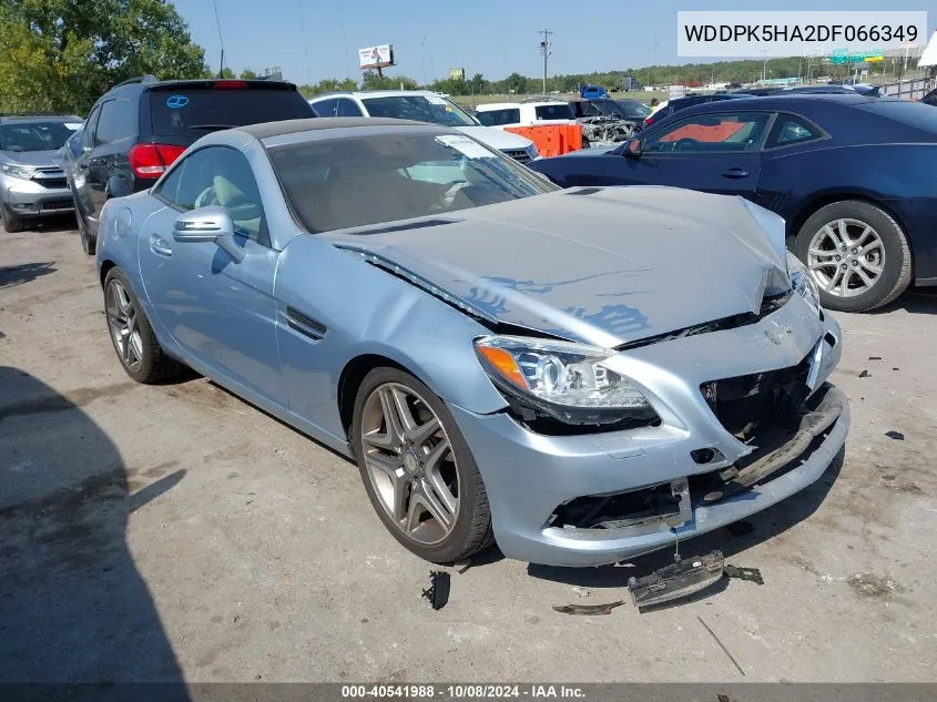 2013 Mercedes-Benz Slk 350 VIN: WDDPK5HA2DF066349 Lot: 40541988