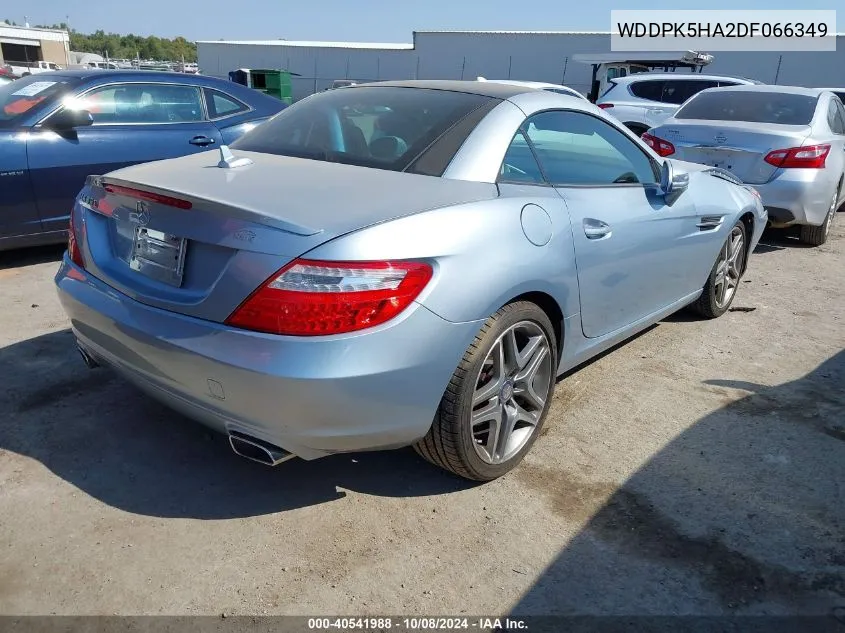 2013 Mercedes-Benz Slk 350 VIN: WDDPK5HA2DF066349 Lot: 40541988