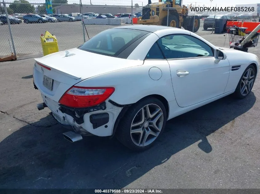 2014 Mercedes-Benz Slk 250 VIN: WDDPK4HA4EF085268 Lot: 40379588