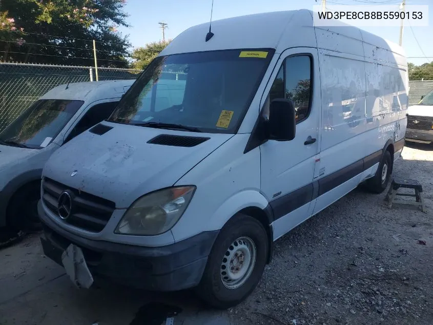 WD3PE8CB8B5590153 2011 Mercedes-Benz Sprinter 2500