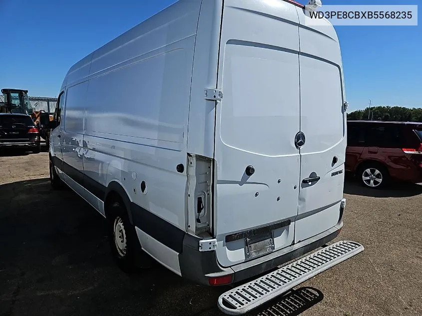 2011 Mercedes-Benz Sprinter 2500 High Roof VIN: WD3PE8CBXB5568235 Lot: 40589029