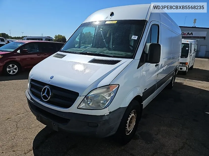 2011 Mercedes-Benz Sprinter 2500 High Roof VIN: WD3PE8CBXB5568235 Lot: 40589029