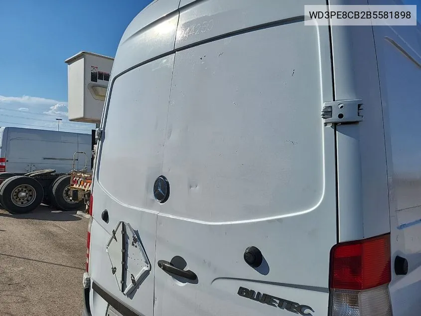 2011 Mercedes-Benz Sprinter 2500 High Roof VIN: WD3PE8CB2B5581898 Lot: 40642375