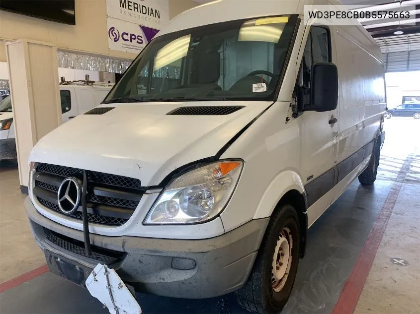 2011 Mercedes-Benz Sprinter 2500 VIN: WD3PE8CB0B5575663 Lot: 40853308