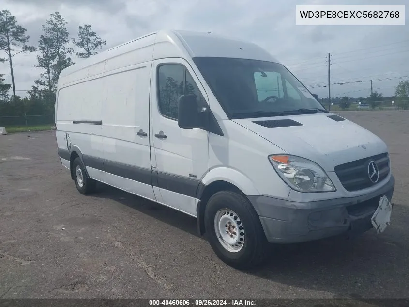 2012 Mercedes-Benz Sprinter 2500 High Roof VIN: WD3PE8CBXC5682768 Lot: 40460606