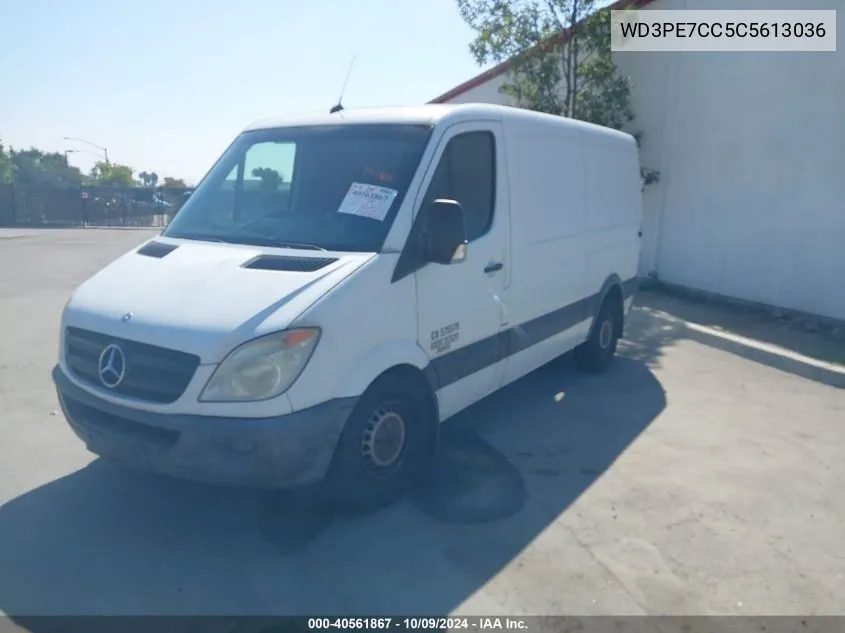 2012 Mercedes-Benz Sprinter 2500 VIN: WD3PE7CC5C5613036 Lot: 40561867