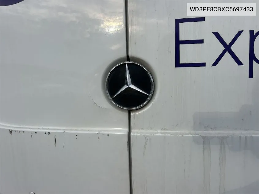 2012 Mercedes-Benz Sprinter 2500 VIN: WD3PE8CBXC5697433 Lot: 40605259