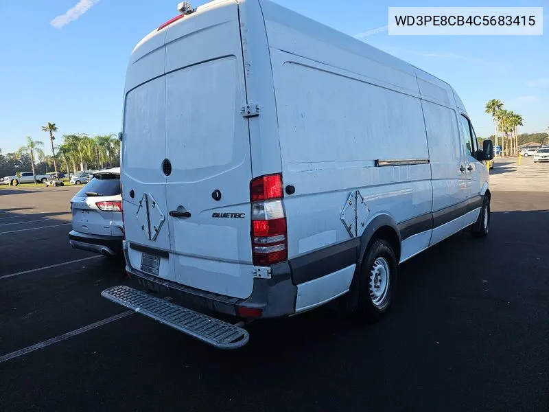 2012 Mercedes-Benz Sprinter 2500 VIN: WD3PE8CB4C5683415 Lot: 40713448