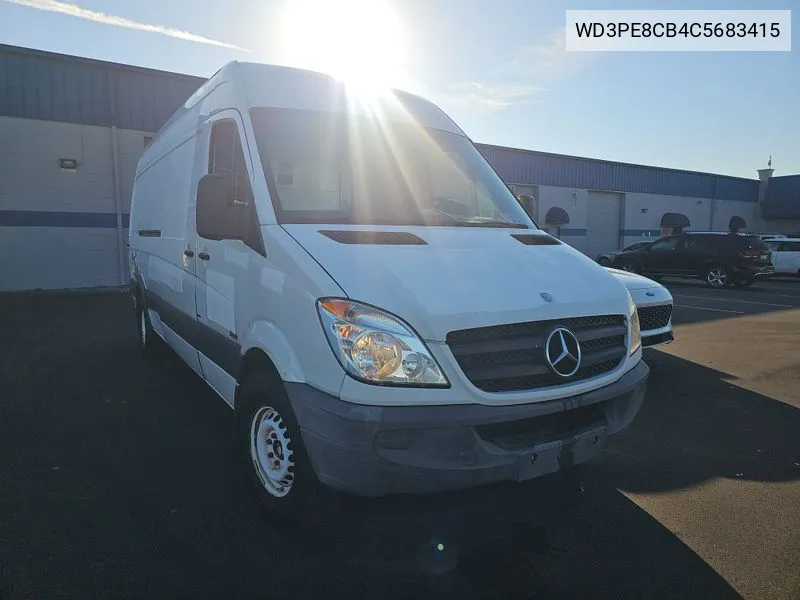 2012 Mercedes-Benz Sprinter 2500 VIN: WD3PE8CB4C5683415 Lot: 40713448