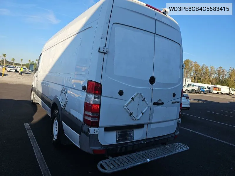 2012 Mercedes-Benz Sprinter 2500 VIN: WD3PE8CB4C5683415 Lot: 40713448