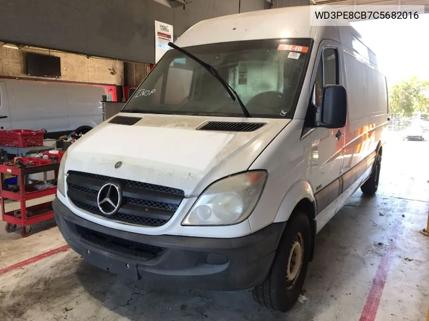 2012 Mercedes-Benz Sprinter 2500 VIN: WD3PE8CB7C5682016 Lot: 40730421