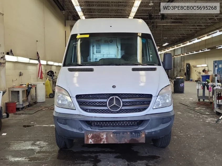 2012 Mercedes-Benz Sprinter 2500 VIN: WD3PE8CB0C5695268 Lot: 40804668