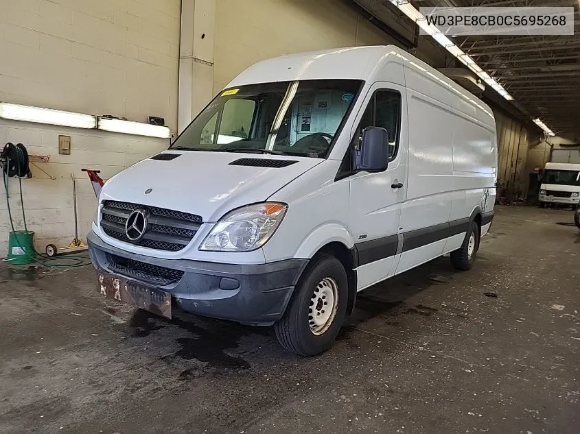 2012 Mercedes-Benz Sprinter 2500 VIN: WD3PE8CB0C5695268 Lot: 40804668