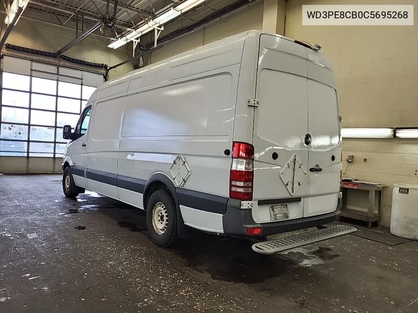 2012 Mercedes-Benz Sprinter 2500 VIN: WD3PE8CB0C5695268 Lot: 40804668