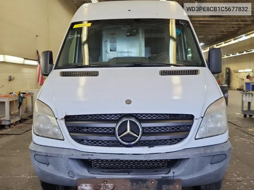 2012 Mercedes-Benz Sprinter 2500 VIN: WD3PE8CB1C5677832 Lot: 40804744