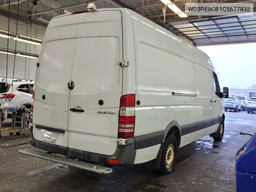 2012 Mercedes-Benz Sprinter 2500 VIN: WD3PE8CB1C5677832 Lot: 40804744