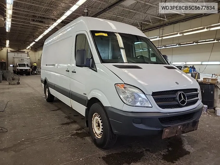 2012 Mercedes-Benz Sprinter 2500 VIN: WD3PE8CB5C5677834 Lot: 40875856