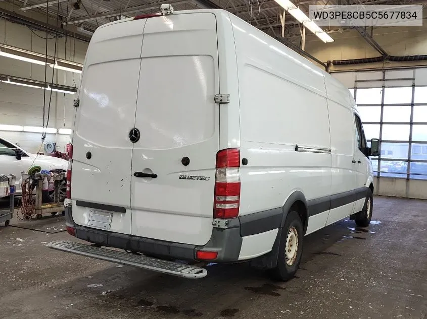 2012 Mercedes-Benz Sprinter 2500 VIN: WD3PE8CB5C5677834 Lot: 40875856